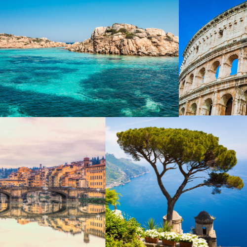 2 Week Italy Itinerary with Amalfi Coast and Sardinia